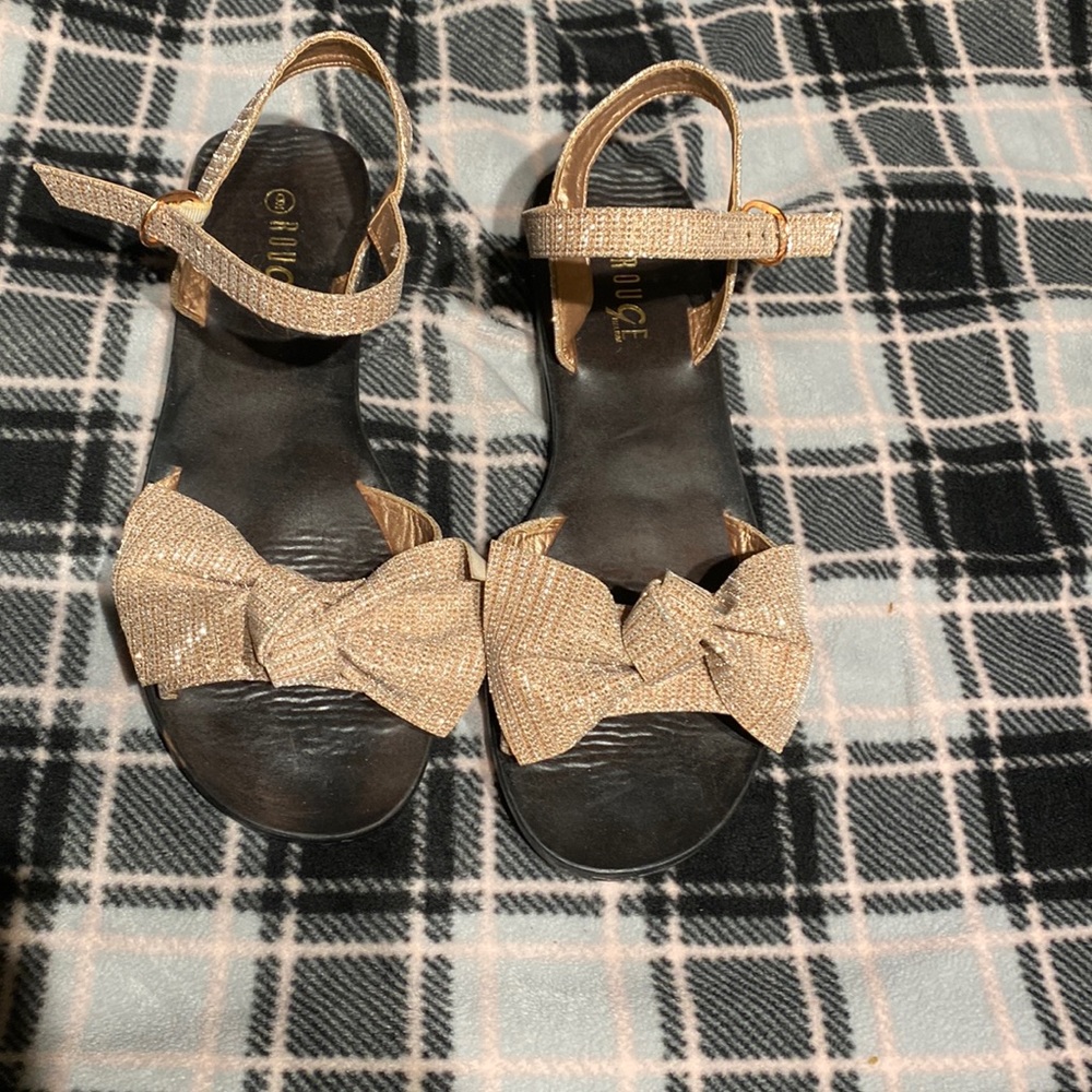 Glitter sandals